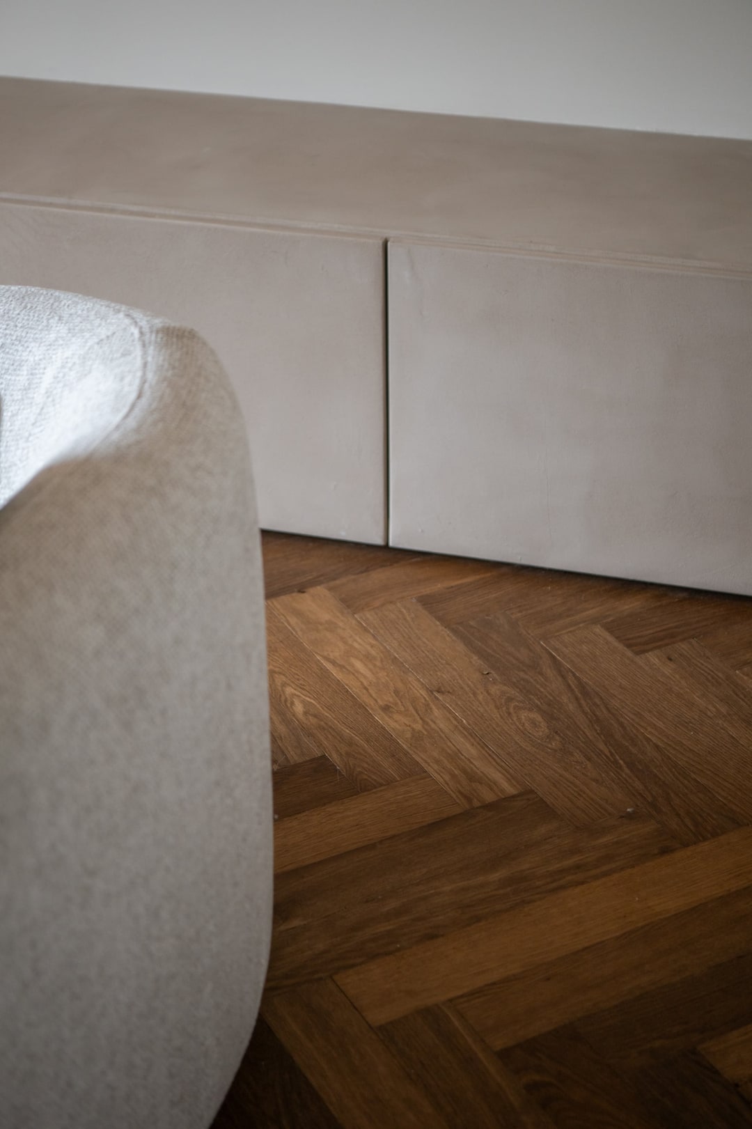Visgraat parketvloer — realisatie