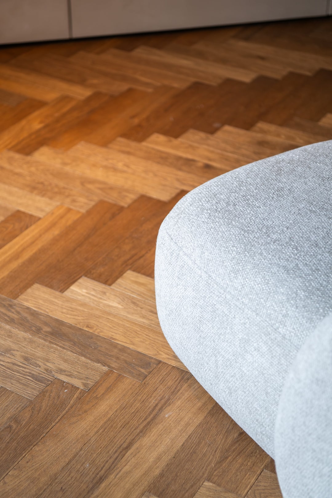Visgraat parketvloer — detailrealisatie
